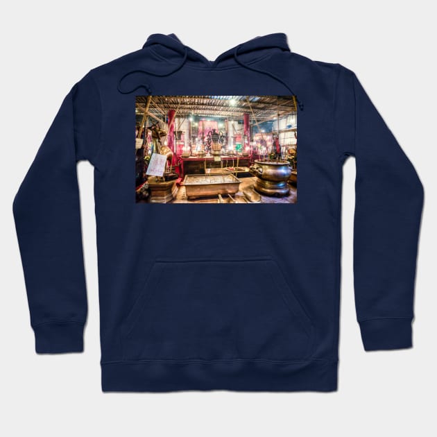 Chinese Temple Hong Kong Hoodie by tommysphotos